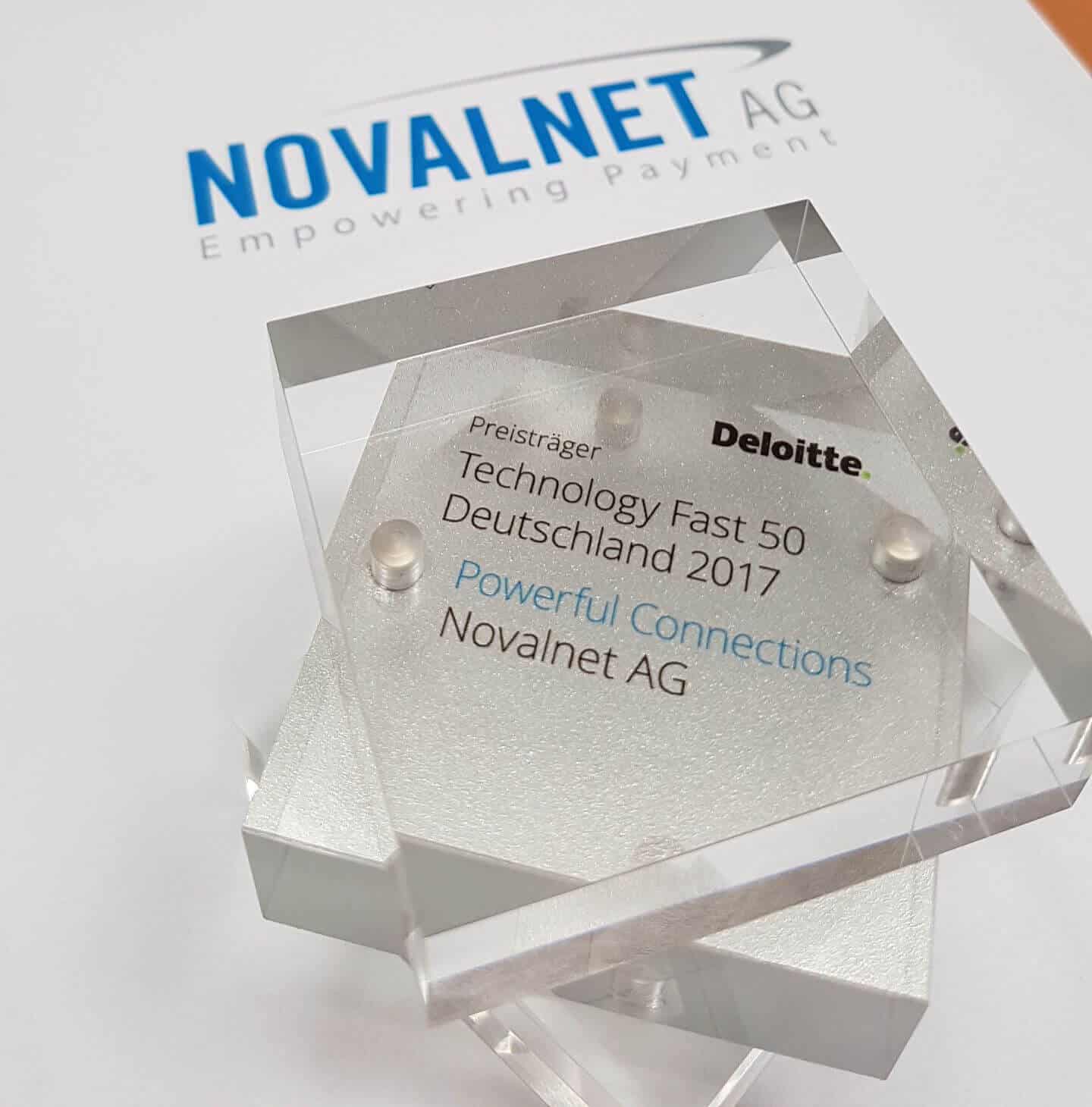 Novalnet gewinnt „Deloitte Technology Fast 50 Award“